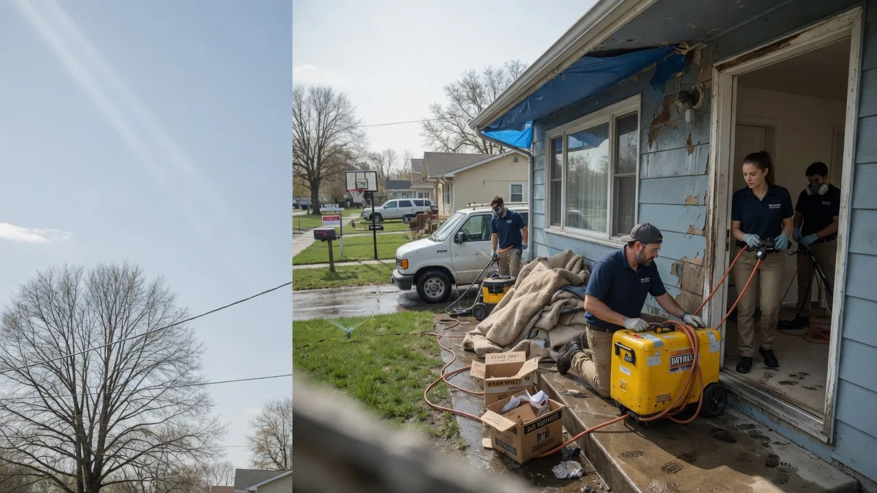 Basement Flood Cleanup in Edgemont, SD near me